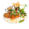 Chicken escalope Milanese style